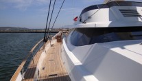 Sailing Catamaran LA SELLA DEL DIAVOLO -  Side Deck
